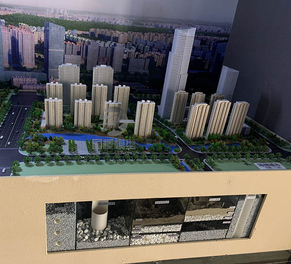 台安县建筑模型