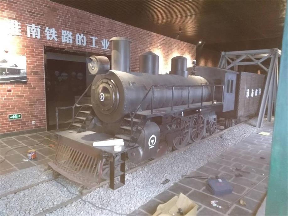 台安县蒸汽火车模型